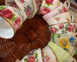 3 dollars a piece...comes with matching saucer