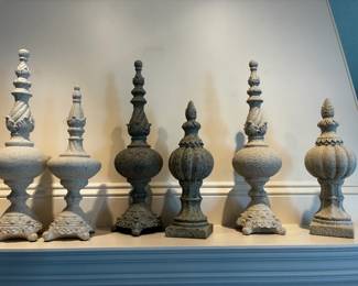 decorative mantle pcs..most $10 a piece