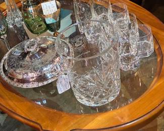 Huge collection of Waterford bar and serving pcs