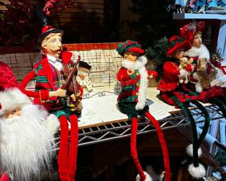 Bergdorf Christmas elves.  