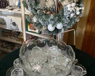 Giant party punch bowl. $75