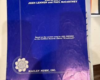 The Beatles sheet music