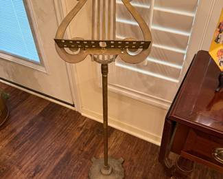 Brass music stand