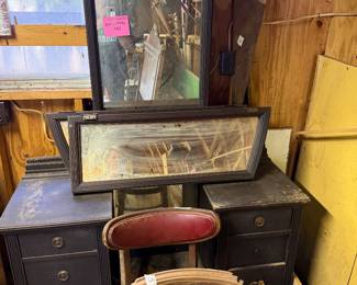 Antique vanity