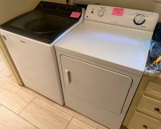 Washer and dryer, Washer is like new!