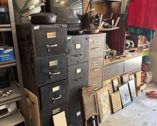File cabinets
