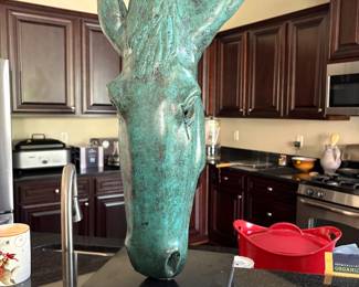 Horse Head Sculpture (Large and Tall)
