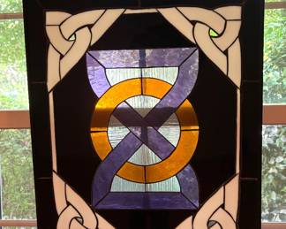 Stained glass/framed