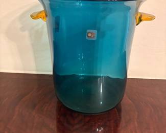 Large Blenko  wine/champagne cooler