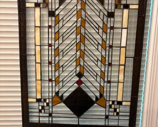 Frank Lloyd Wright stained glass