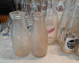 Vintage Saugatuck Milk Bottles