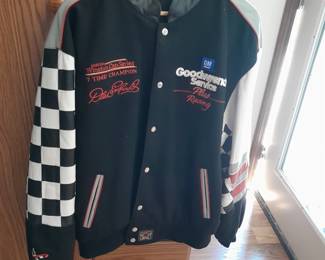 Nascar jacket - leather - reversable