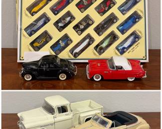 Diecast model cars