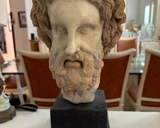 Bust of Greek god of Medicine