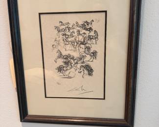 Salvador Dali signed  Lithograph 