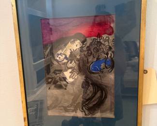 Chagall Lithograph 