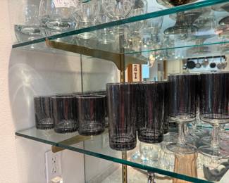 Capri of California Mid Century Glass ware 