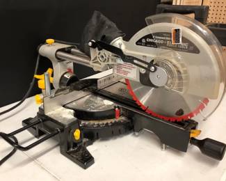 Chicago Electric 10 Compound Slide Miter Saw
