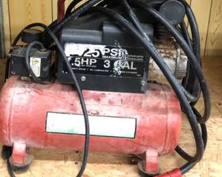 Craftsman 25 Psi 1.5 HP 3 Gal Air Compressor