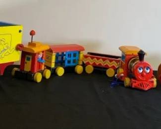 Playskool  Take Apart Truck  Colorful Wagon  Fisher Price  Huffy Puffy Train