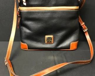 006 Certified Authentic Black Dooney  Bourke Purse