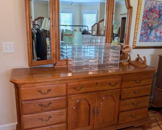 Sumter Cabinet Co. Dresser with Mirror