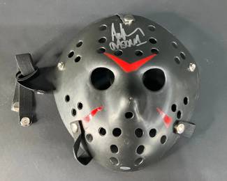 Ari Lehman "Friday the 13th" Signed Black Mask
