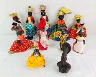 Vintage Souvenir Dolls