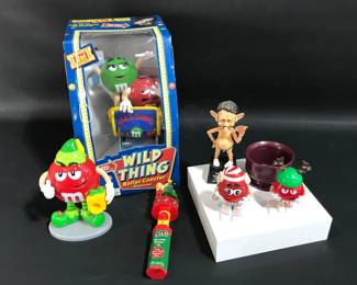 M&M Wild Thing Roller Coaster and Christmas M&Ms