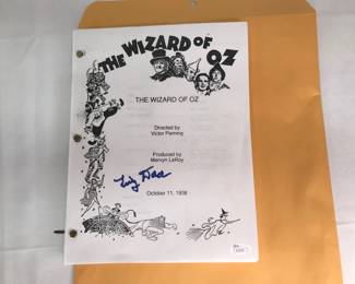 Signed Copy of Wizard of Oz