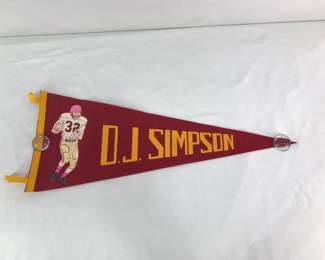 1978 OJ Simpson Pennant