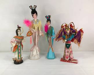 Vintage Chinese Opera Dolls