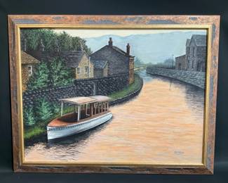 Boat on Waterway
