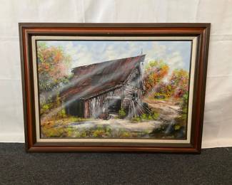Rustic Barn Painting
