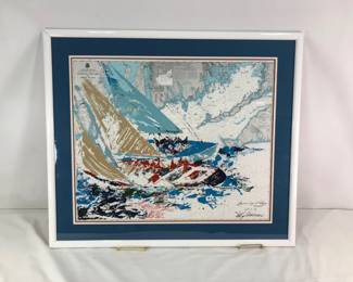 "America's Cup" by LeRoy Nieman