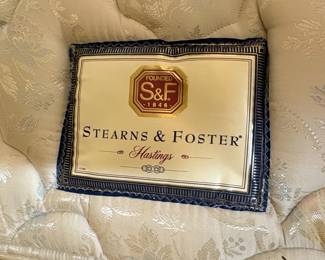 Stearns & Foster "Hastings" King Pillow Top Mattress