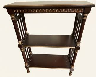 Vintage Wood Book Shelf
