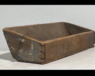 Blue Paint Storage Drawer, Primitive