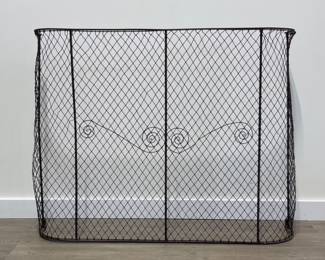 Iron Scroll Fire Guard