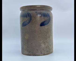 Salt Glazed Stoneware Crock