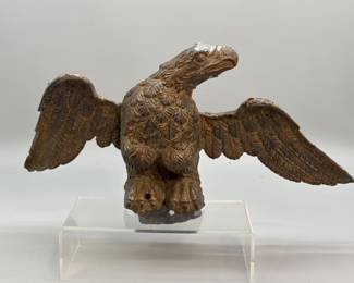 Cast Metal Eagle Finial