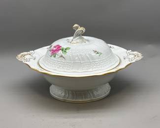 Meissen Serving Bowl with Lid