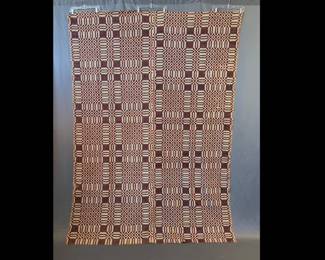 Overshot Coverlet