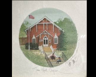 P. Buckley Moss Occoquan Town Hall