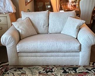Drexel Transitional Style Loveseat and Sofa
