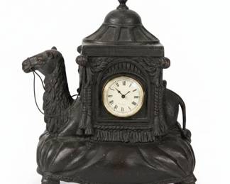 Maitland Smith Bronze Camel Clock