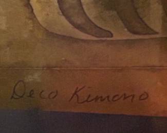 Tim Vance "Deco Kimono"