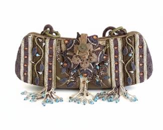 Mary Francis Beaded Evening Bag