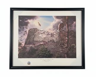 Democracy From the Eye of an Eagle Print by John C. Greene