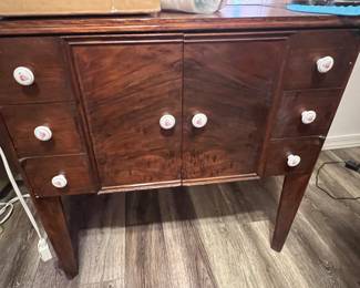 VINTAGE SEWING CABINET